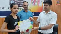 Nidhi Honored by DC for Winning State-Level Essay Writing Competition Nidhi Honored by DC for Winning State-Level Essay Competition in Rewari