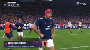 Louis Bielle-Biarrey Shines With Double Against Wales