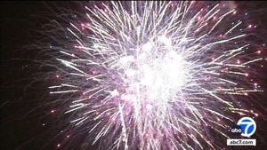 Laguna Niguel Replaces Fireworks With Drones For Independence Day