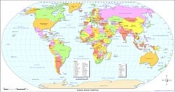 Haritalar aslında yalan söylüyor!