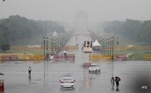 Delhi Faces Warm Weather With Rain Relief Ahead