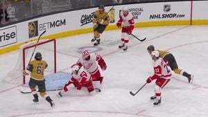 Golden Knights Defeat Red Wings 6-3 In Season Finale