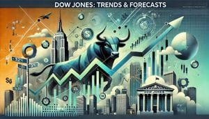 Dow Jones Rises 305 Points Amid Positive Earnings