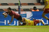 Toulon s'offre Perpignan avec le bonus offensif pour prendre la deuxième place du Top 14