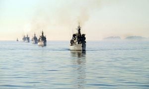 Escalation Of Military Tensions Brewing In The Mediterranean Sea