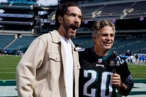 HBO’s Task Cast Cheers Eagles As Drama Intensifies