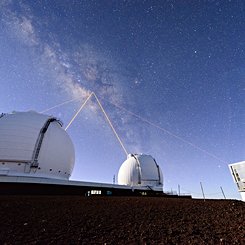  Four Lasers over Mauna Kea 