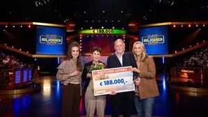 Evert Wins 188,000 Euros On Postcode Loterij Miljoenenjacht Anniversary