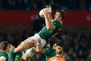 Springboks Dominate Italy In Pretoria Rugby Test