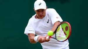 US Open Outrage As Fan Snatches Hat From Child