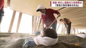 Ibusuki's Sand Bath Hot Springs Show Promising Health Benefits