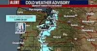 Seattle Weather: Cold weather advisory Sunday morning