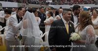 Over 600 couples tie the knot at mass civil wedding in Paraguay