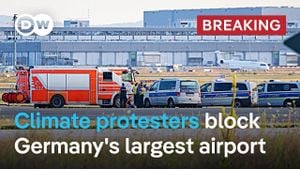 Climate Activists Disrupt Flights At German Airports