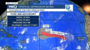 Tropical Depression 07 Approaches La Réunion With Weather Threats