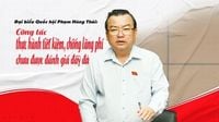 Đại biểu Quốc hội Phạm Hùng Thái: Công tác thực hành tiết kiệm, chống lãng phí chưa được đánh giá đầy đủ