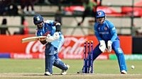 IND vs AFG: Aaron George hundred guides India to Under-19 World Cup final