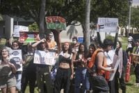 Nearly 2 years after the Oct. 7 attack, FIU protesters still demand an end to Israeli attacks and freedom for Palestinians - PantherNOW