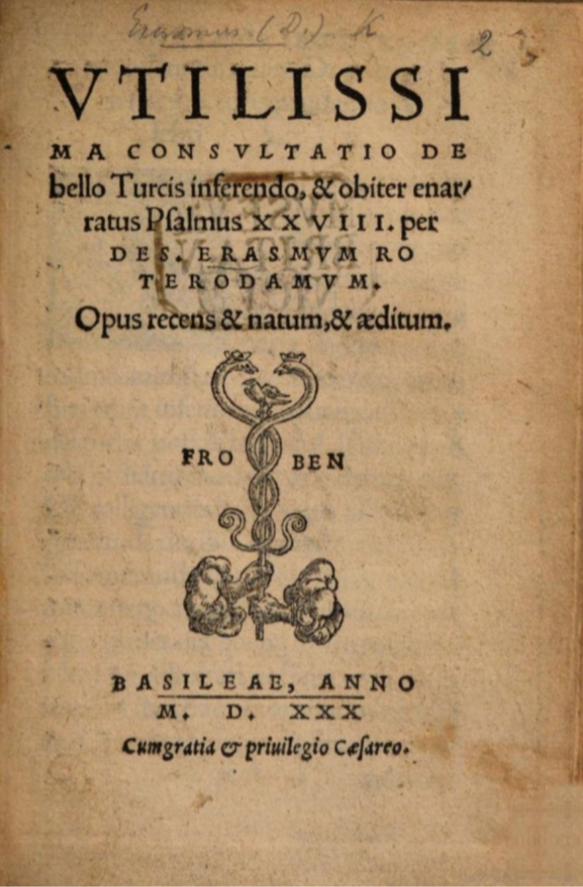 Türklerle Yapılacak Savaş Hakkında En Faydalı İstişare ve Türk Savaşı Üzerine