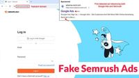 Hackers Using Fake Semrush Ads to Steal Google Accounts Login Credentials