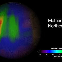 Methane Discovered in the Atmosphere of Mars