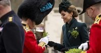 Irish Guards celebrate St Patrick’s Day with The Princess of Wales and Ukrainian recruits | British Army