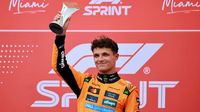 Norris wins chaotic Miami Sprint from Piastri