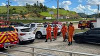Bebê Ana Beatriz: bombeiros fazem busca em lixão em Novo Lino, na tarde desta terça