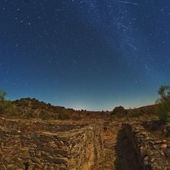 Draconid Meteors Over Spain