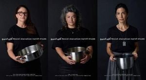 Lush And Comme Il Faut Protest Gaza Starvation Crisis