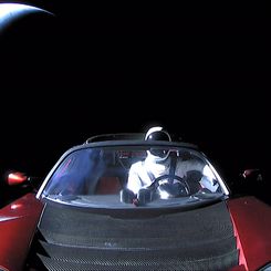  Roadster, Starman, Planet Earth 