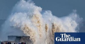 Storm Amy Leaves Trail Of Destruction Across UK And Ireland