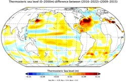 Deniz Seviyesi Yükselişindeki Gizemli Anomali Çözüldü: Derin Okyanus Isınması Göz Ardı Edilemez.