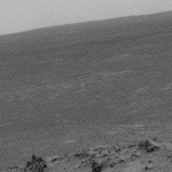 A Martian Dust Devil Passes