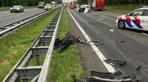 Major Vehicle Accident Causes Delays On A12 Near Veenendaal