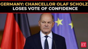 Scholz Casts Vote As Brandenburg Votes For Bundestag