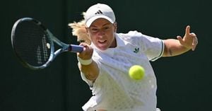 Sonay Kartal Upsets Jelena Ostapenko To Advance At Wimbledon