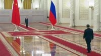 Президент Владимир Путин встретился с председателем КНР Си Цзиньпинем в Кремле