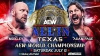Texas Death Match For AEW World Title, MJF Earns #2 Casino Gauntlet Spot - Updated AEW All In: Texas Card