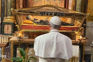 Pope Leo XIV Makes First Public Visit To Genazzano Shrine