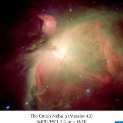 Orion Nebula in Oxygen, Hydrogen, and Sulfur