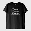 "Technically Glass is Full": Bilimsel Optimizm T-Shirt