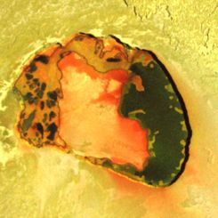 Looking Into an Io Volcano