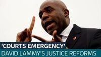 Jury trials to be scrapped to clear courts backlog in Lammy's court reform - Latest From ITV News