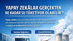 Yapay Zekâlar Gerçekten Ne Kadar Su Tüketiyor Olabilir?