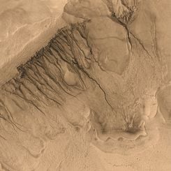 Unusual Gullies and Channels on Mars