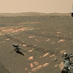 Perseverance’ın Ingenuity ile Özçekimi