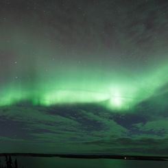 Northern Lights over Prelude Lake