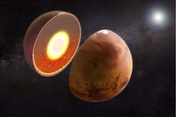 Mars'ın Güney Yarıküresi 200-400°C Daha Sıcak: Gezegenin İçinde Şaşırtıcı Bir Asimetri Keşfedildi.