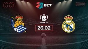 Real Sociedad Faces Real Madrid In Copa Del Rey Semifinals